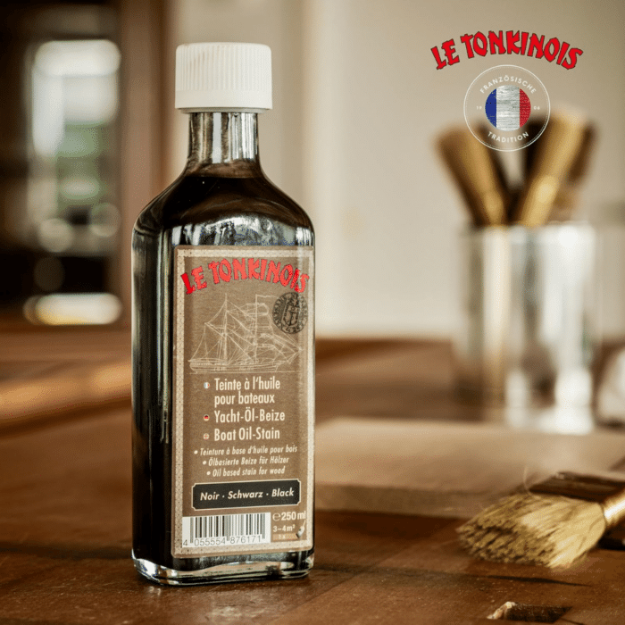 Le Tonkinois Yacht-Öl Beize – Schwarz – 0,25 L – Bild 3