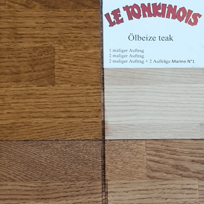 Le Tonkinois Yacht-Öl Beize – Teak – 0,25 L – Bild 4